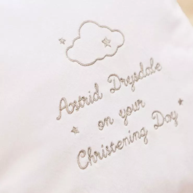 Personalised ‘On Your Christening Day’ Cushion
