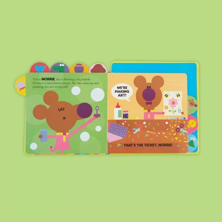 Hey Duggee Duggee and the Squirrels Tabbed Board Book