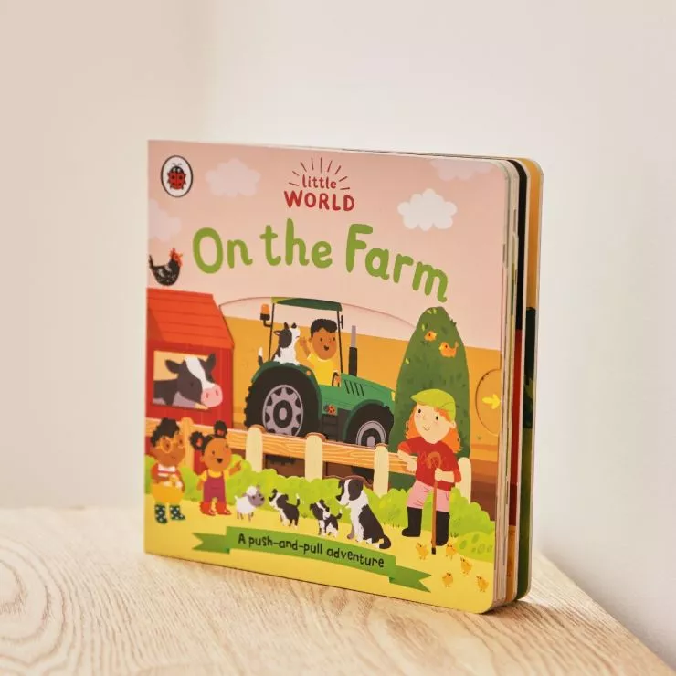 Little World: On the Farm Board Children’s Book