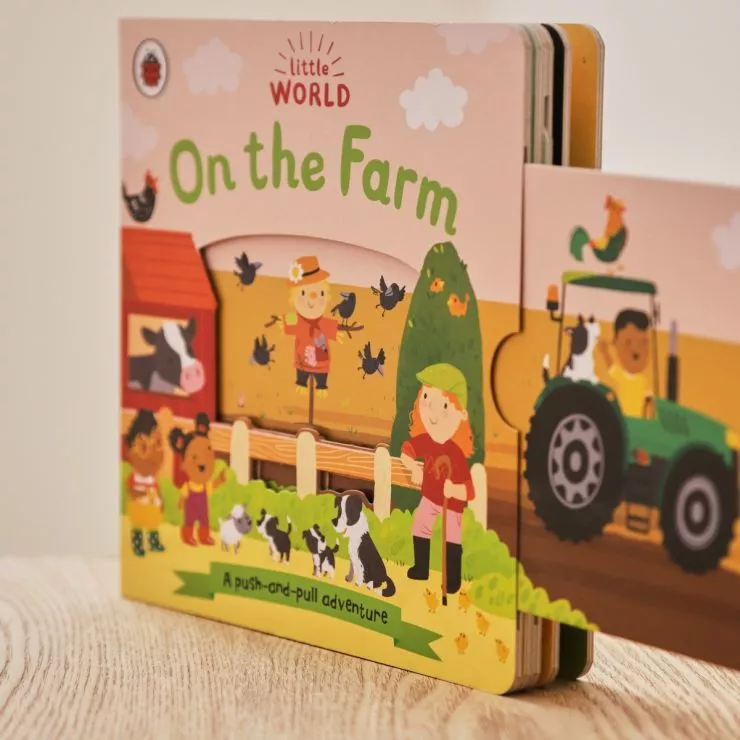 Little World: On the Farm Board Children’s Book