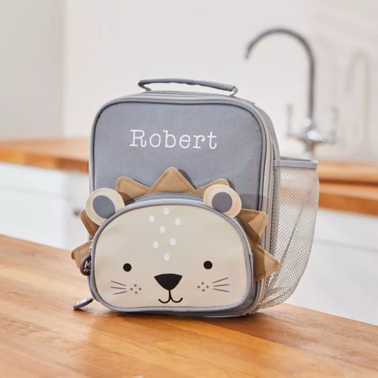 Personalised Lion Lunch Bag