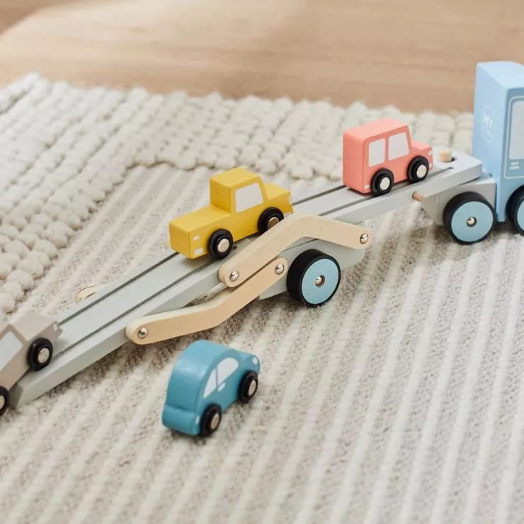 Personalised Transporter Lorry Wooden Toy