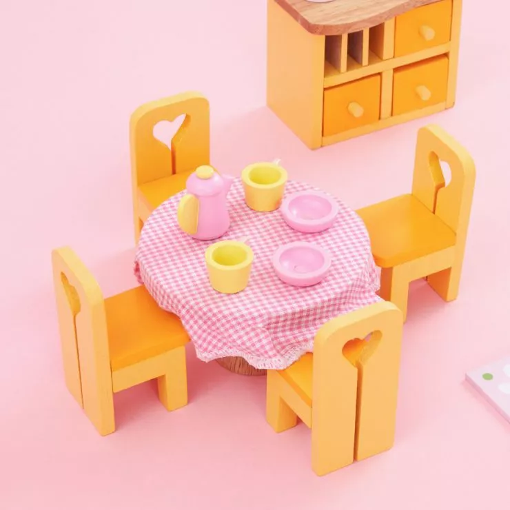 Le Toy Van Sugar Plum Dining Room Set Detail