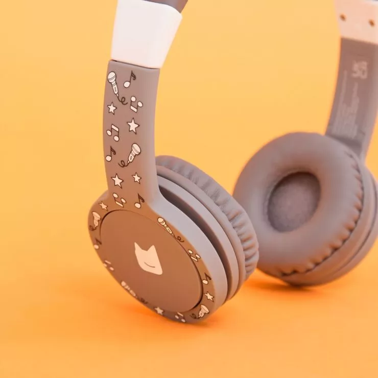 Personalised Grey Tonies Headphones