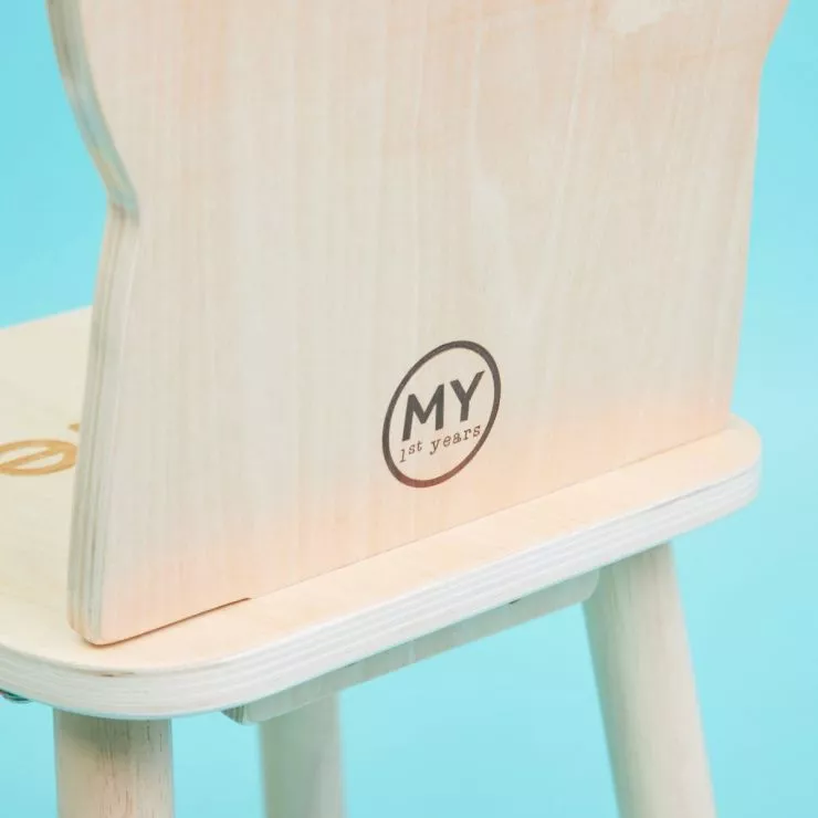 Personalised Wooden Fox Design Children's Chair