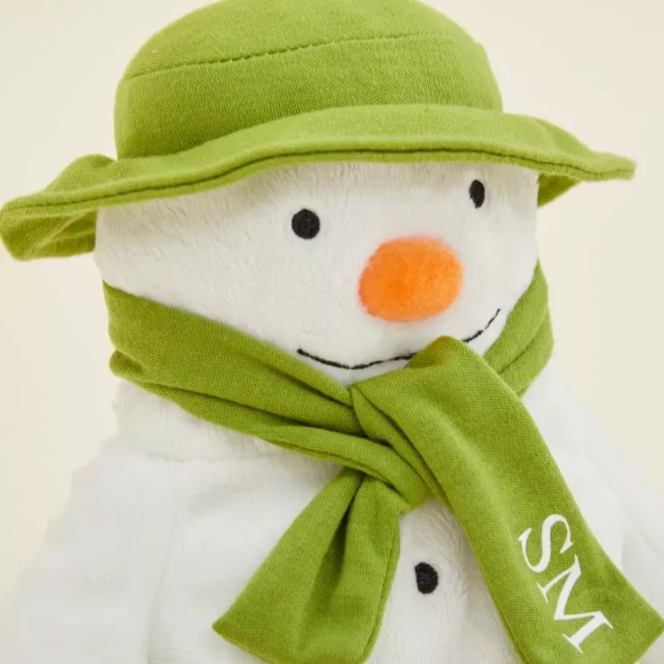 Personalised The Snowman Plush Soft Toy