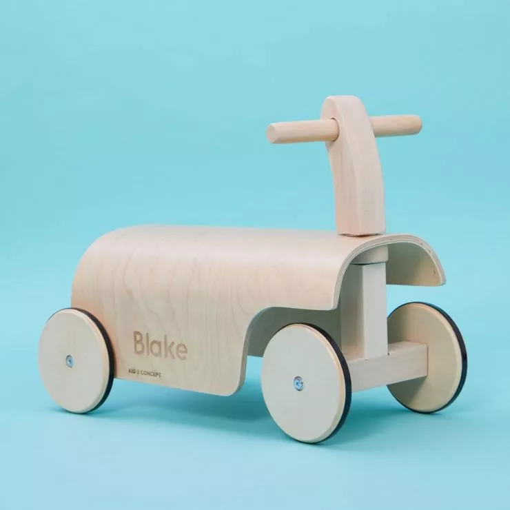 Personalised Kids Concept Wooden Kart Ride On