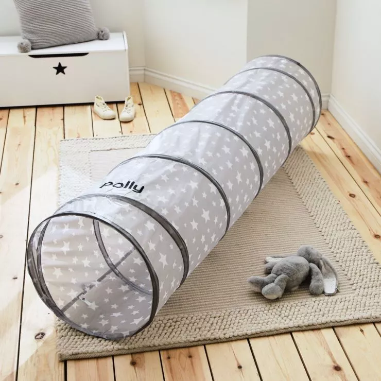 Personalised Kids Concept Grey Pop Up Play Tunnel