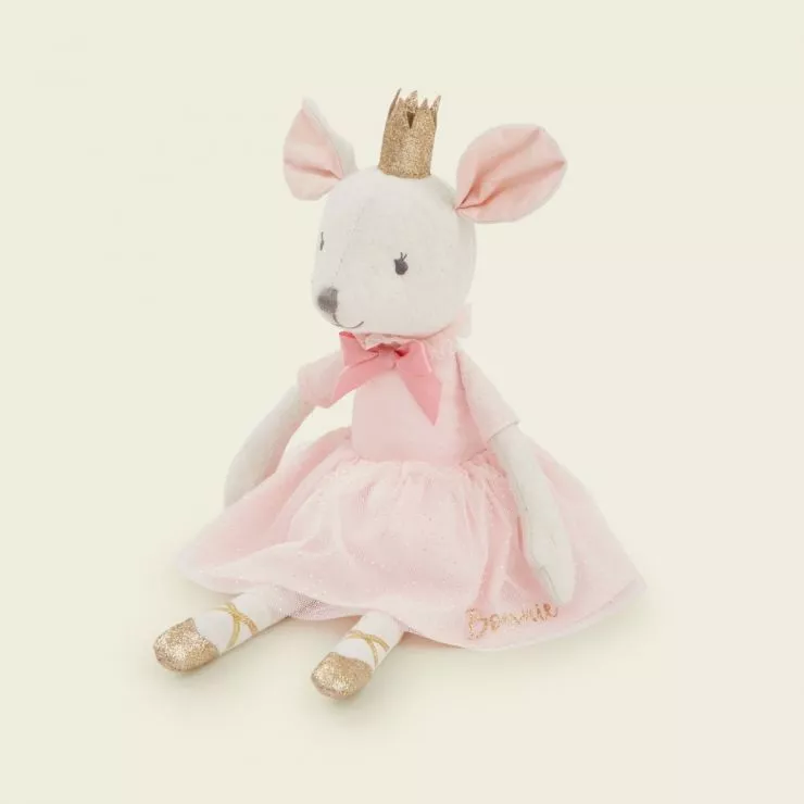 Personalised Princess Mouse Ballerina Doll