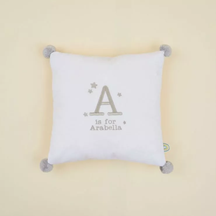 Personalised Letter is for Name Cushion