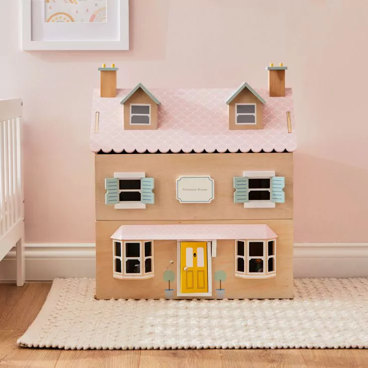 Personalised Colourful Wooden Doll’s House
