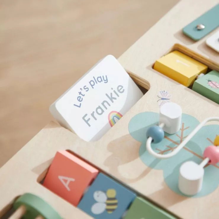 Personalised Wooden Children's Activity Table