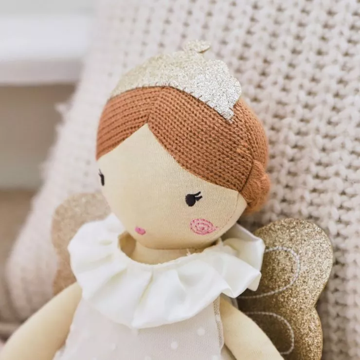 Personalised Angel Doll with Fair Hair
