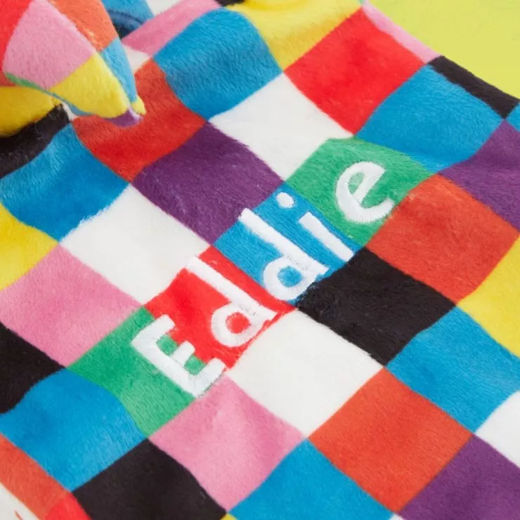 Personalised Colourful Elmer Comforter