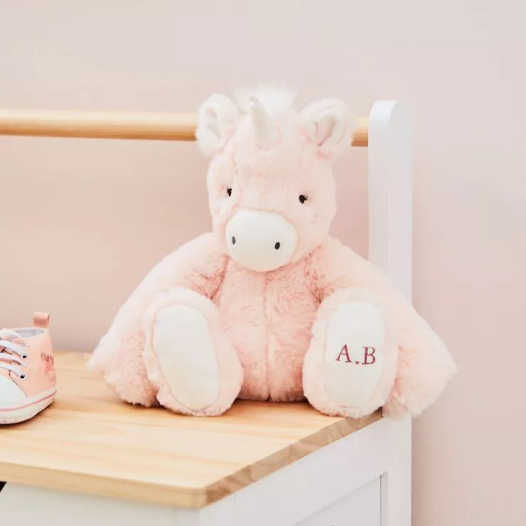 Personalised Unicorn Plush Soft Toy