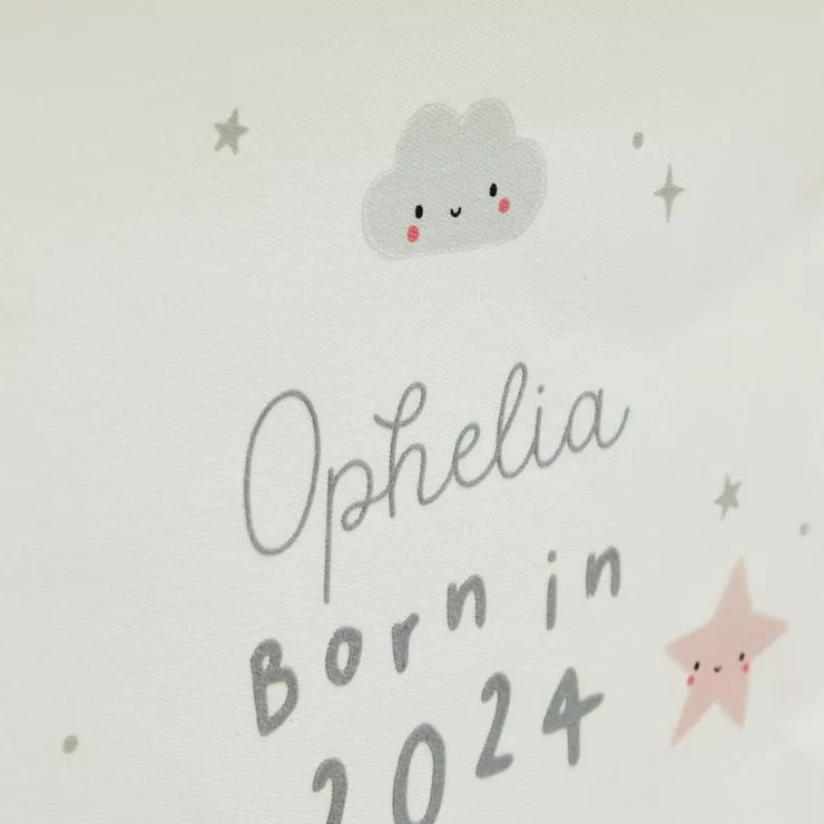 Personalised Born in 2024 Wall Hanging