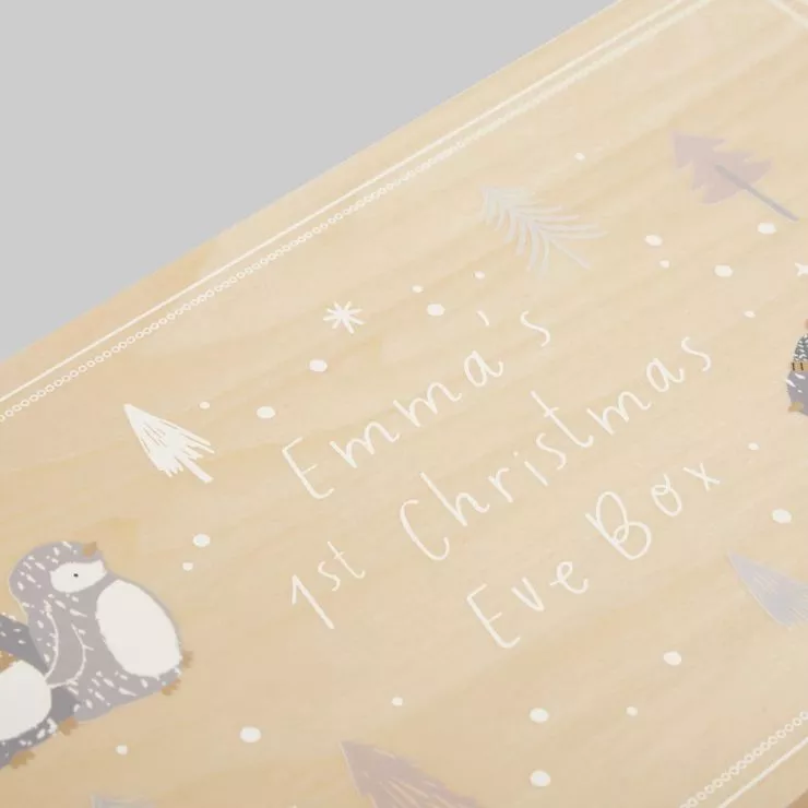 Personalised Penguin 1st Christmas Eve Box