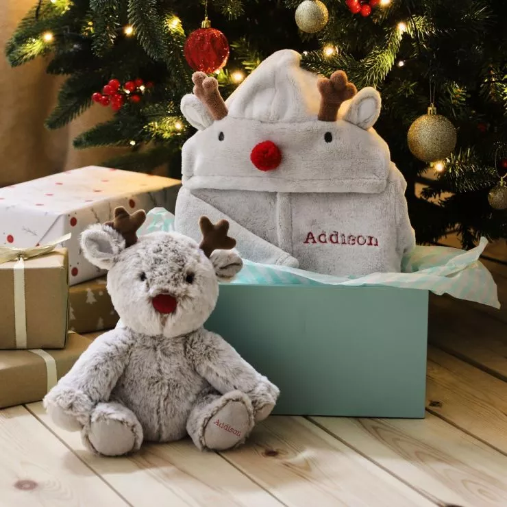 Personalised Goodnight Reindeer Gift Set