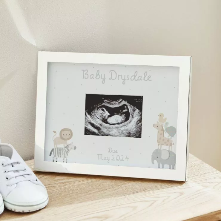 Personalised Baby Surname Announcement Photo Frame